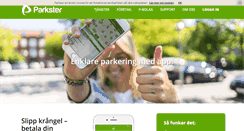 Desktop Screenshot of parkster.com